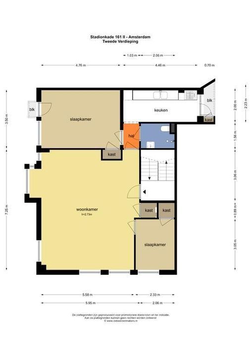 Stadionkade 161 2, Amsterdam plattegrond-20