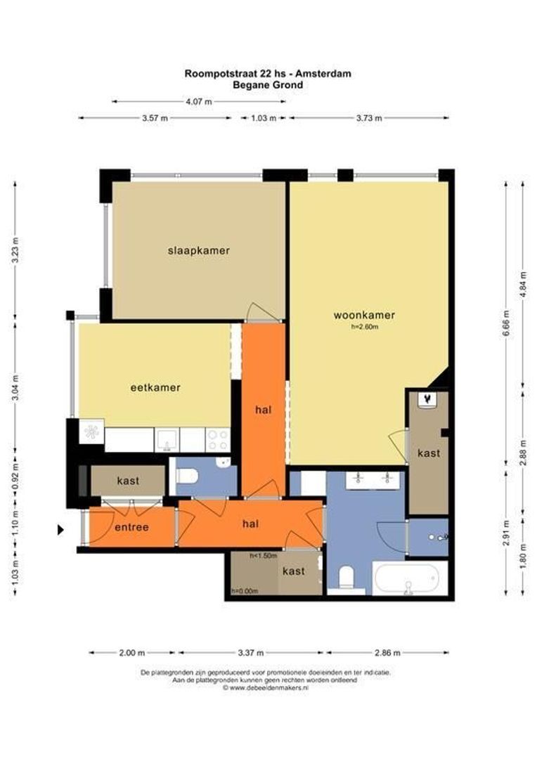 Roompotstraat 22 HS, Amsterdam foto-14 blur