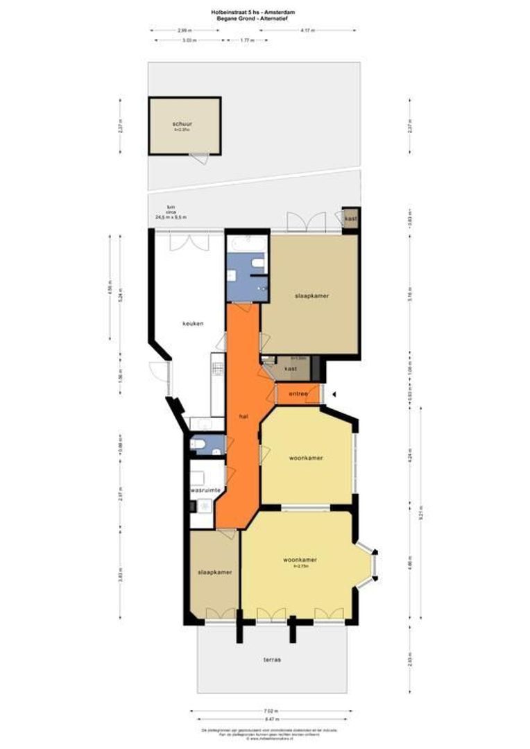 Holbeinstraat 5 Huis, Amsterdam foto-66 blur