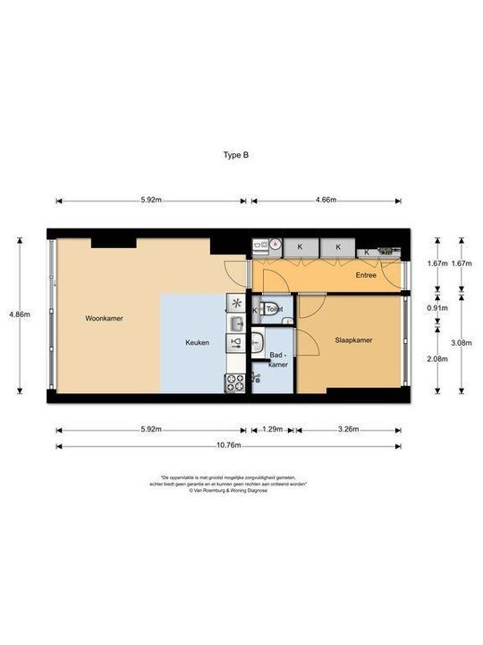 Burgemeester Hogguerstraat 1187, Amsterdam plattegrond-14