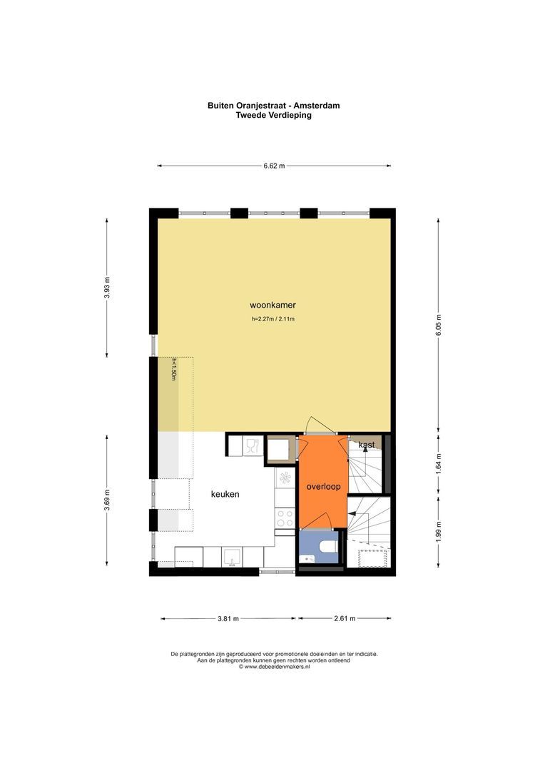 Buiten Oranjestraat 20 - BV, Amsterdam foto-23 blur