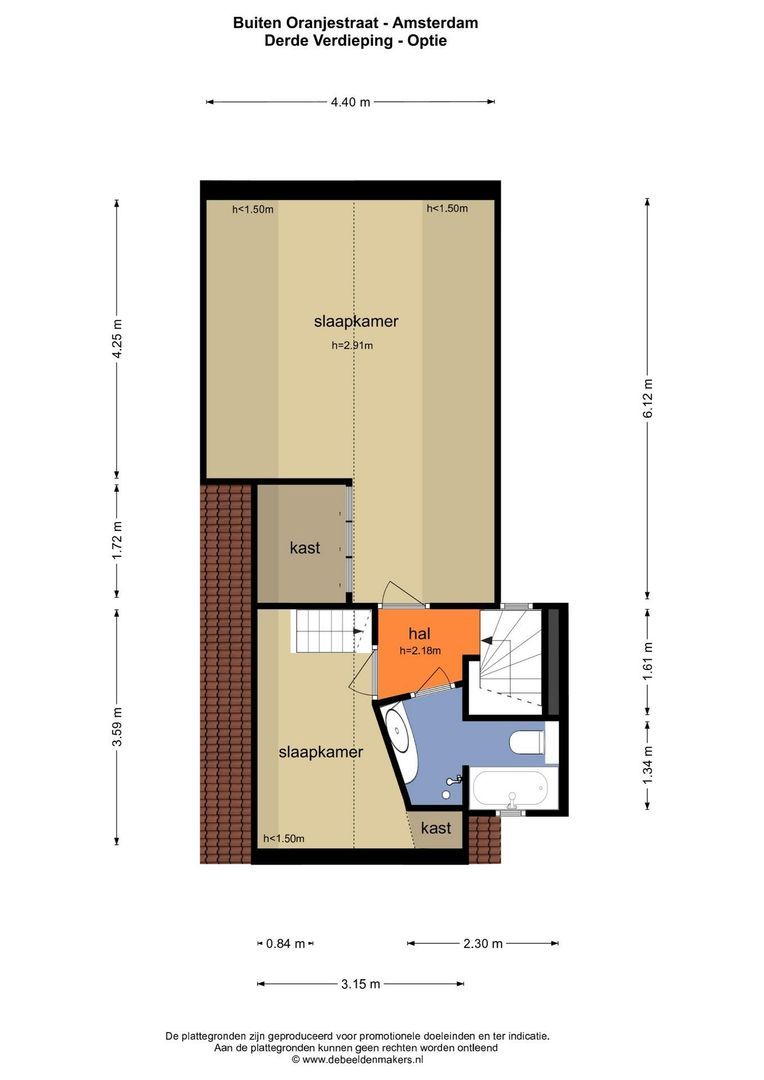 Buiten Oranjestraat 20 - BV, Amsterdam foto-27 blur