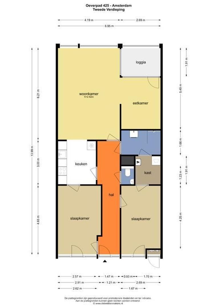 Oeverpad 425, Amsterdam foto-24 blur