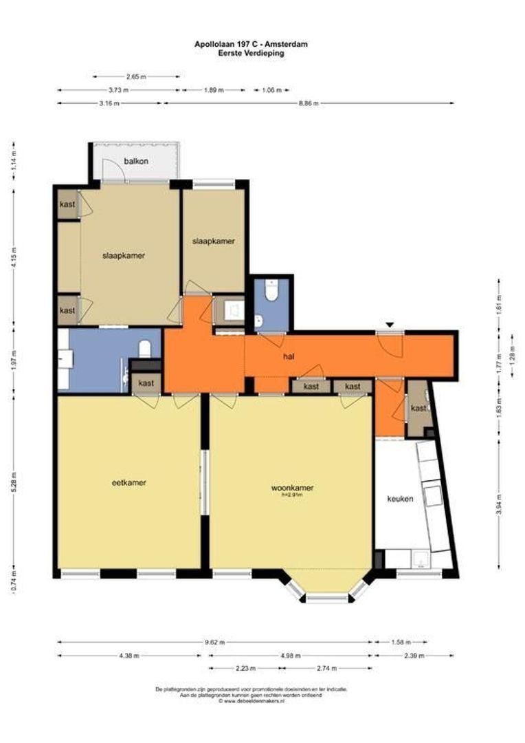 Apollolaan 197 C, Amsterdam foto-51 blur