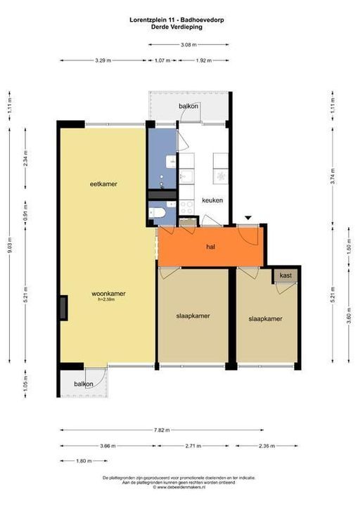 Lorentzplein 11, Badhoevedorp plattegrond-31