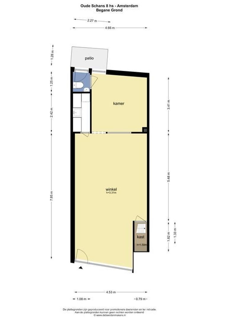 Oudeschans 8 H, Amsterdam foto-26 blur