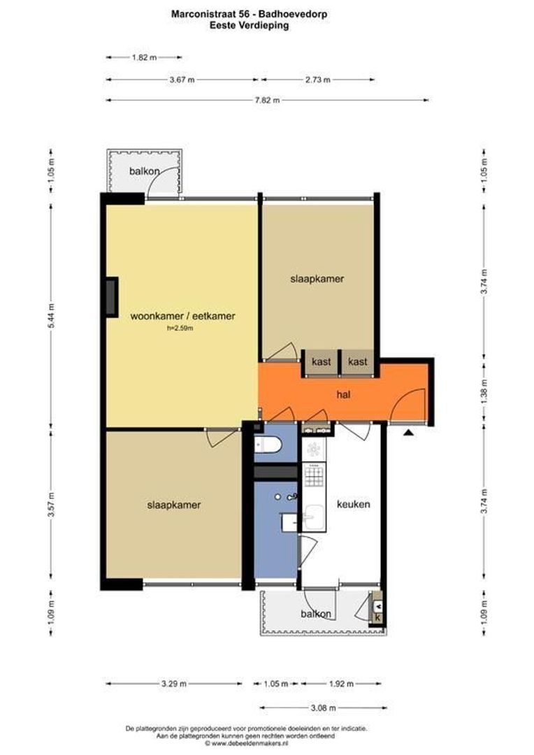 Marconistraat 56 -1, Badhoevedorp foto-21 blur