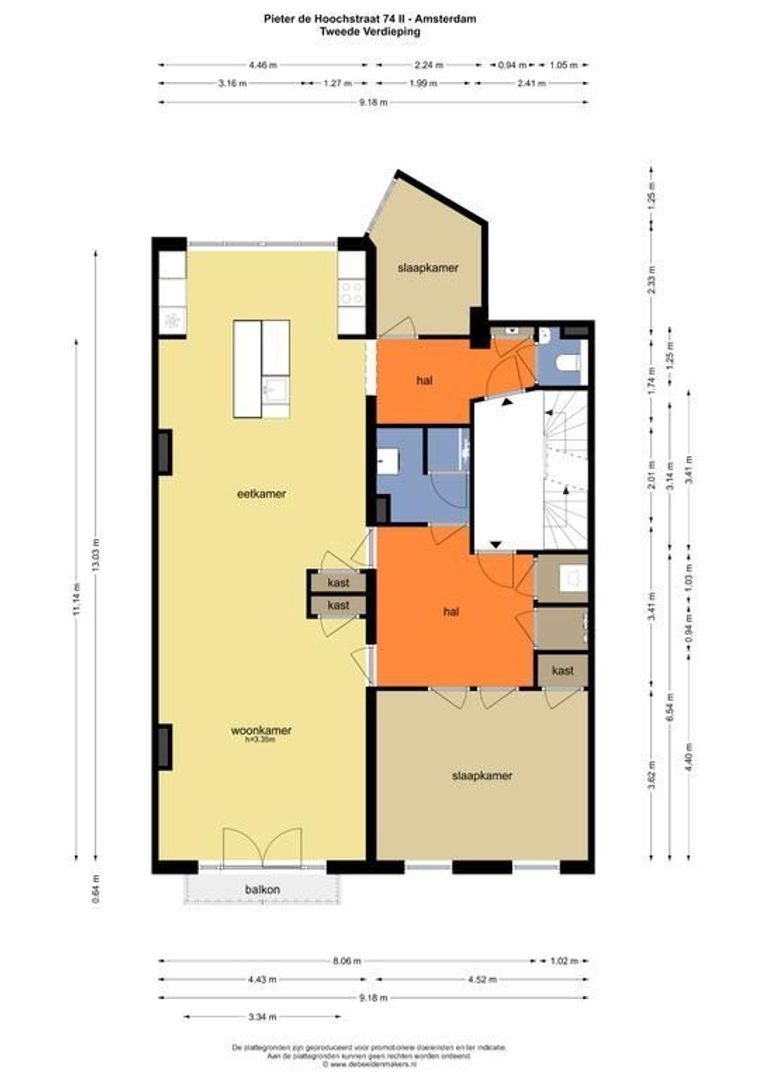 Pieter de Hoochstraat 74 2, Amsterdam foto-27 blur