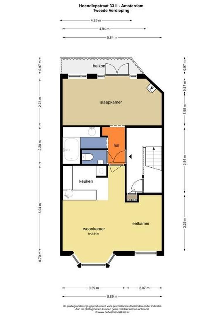 Hoendiepstraat 33 2, Amsterdam foto-26 blur