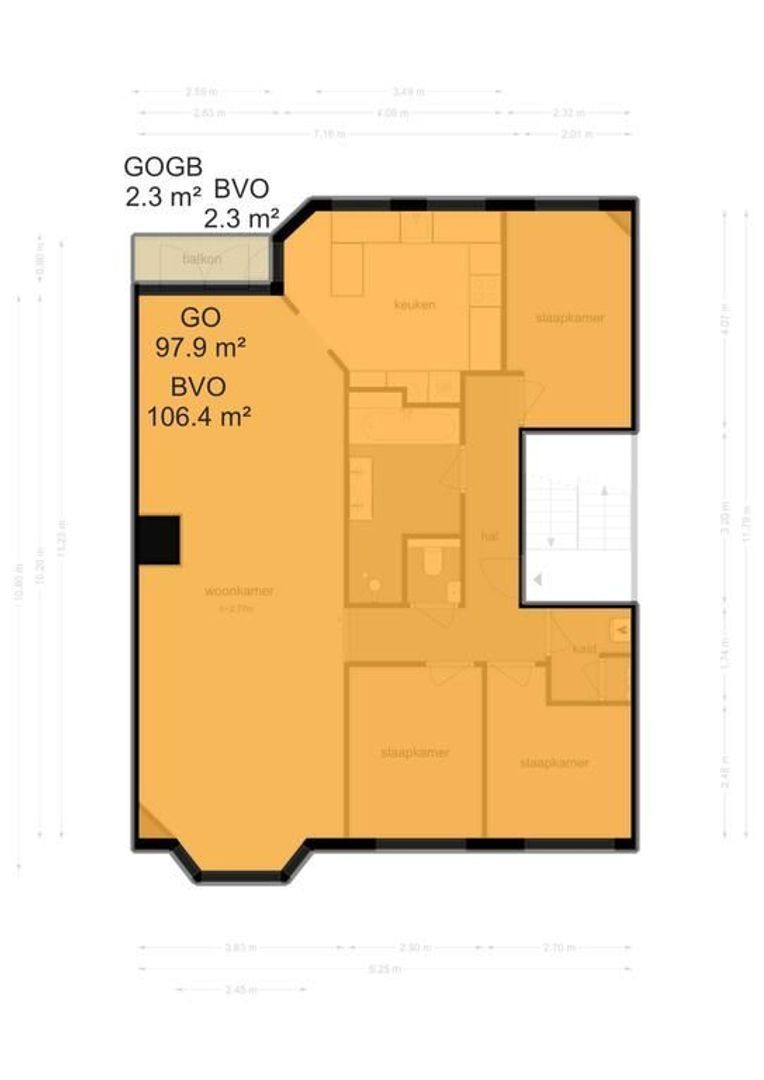 Rooseveltlaan 224 III, Amsterdam foto-45 blur