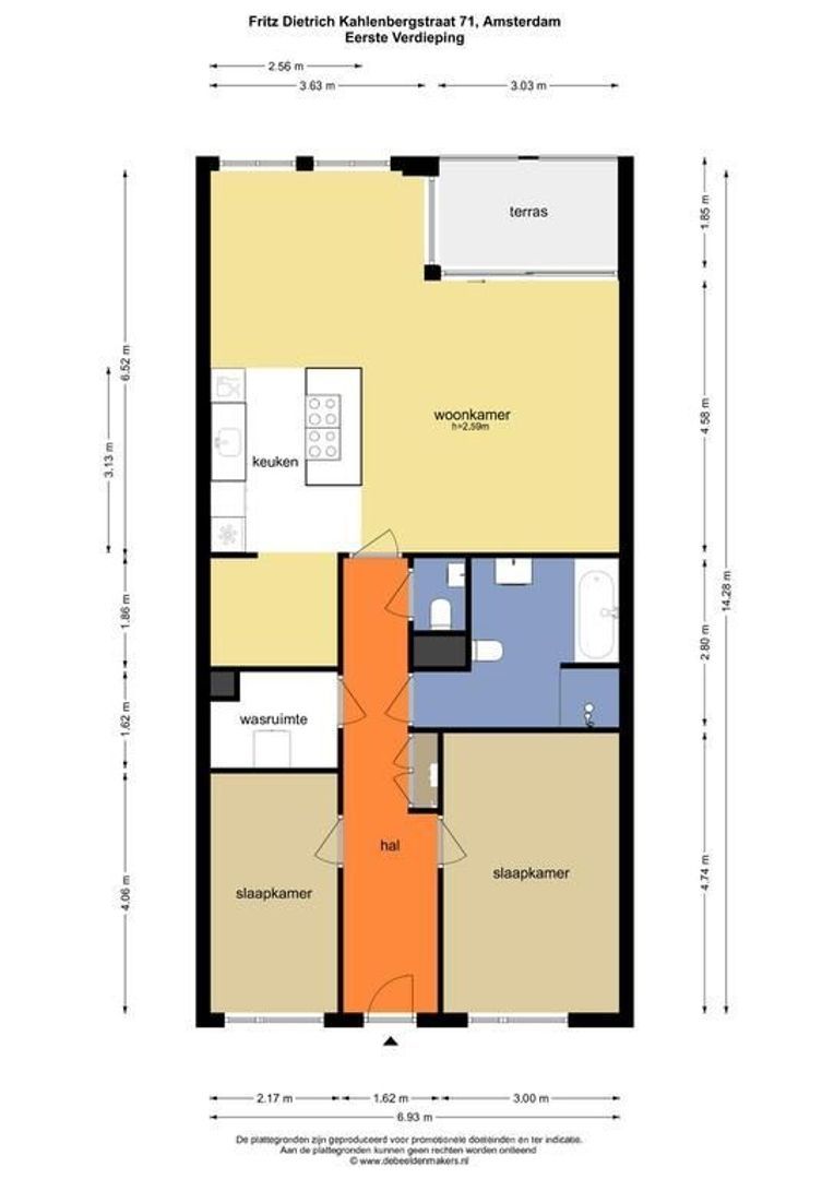 Fritz Dietrich Kahlenbergstraat 71, Amsterdam foto-34 blur