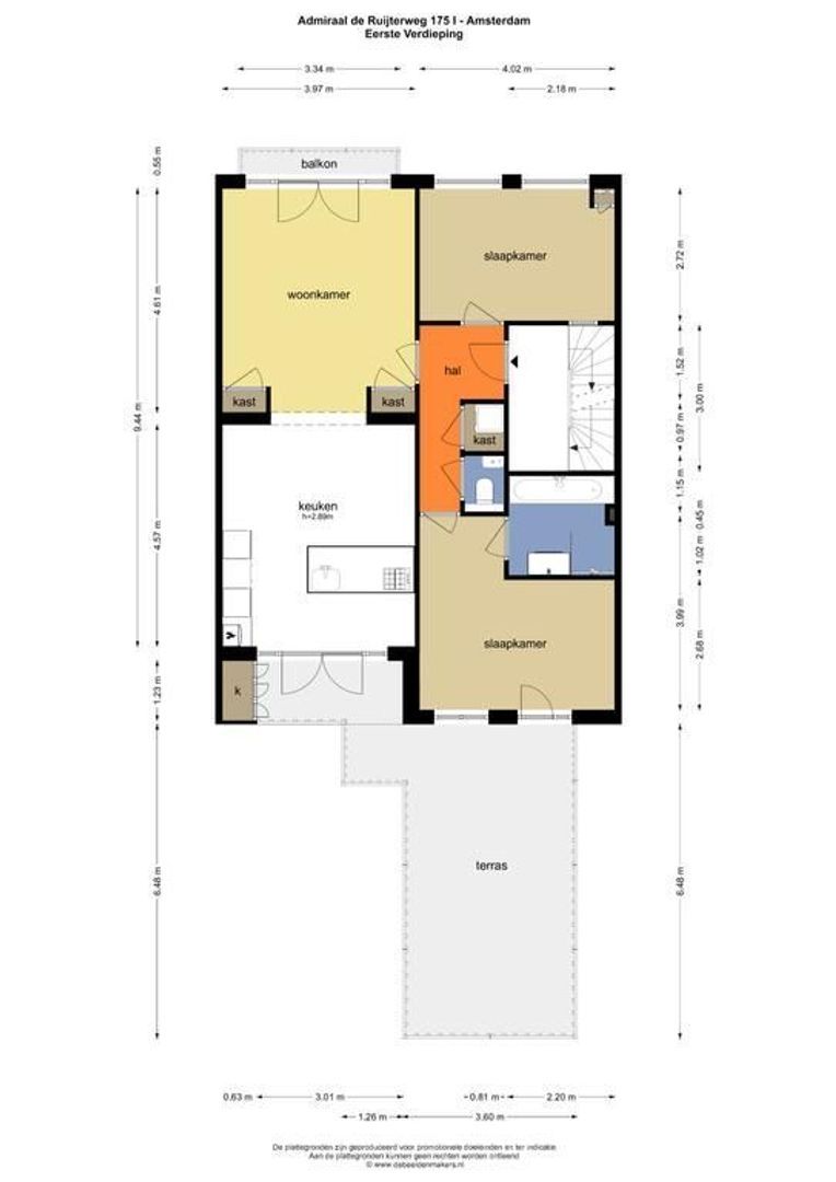 Admiraal De Ruijterweg 175 1, Amsterdam foto-39 blur