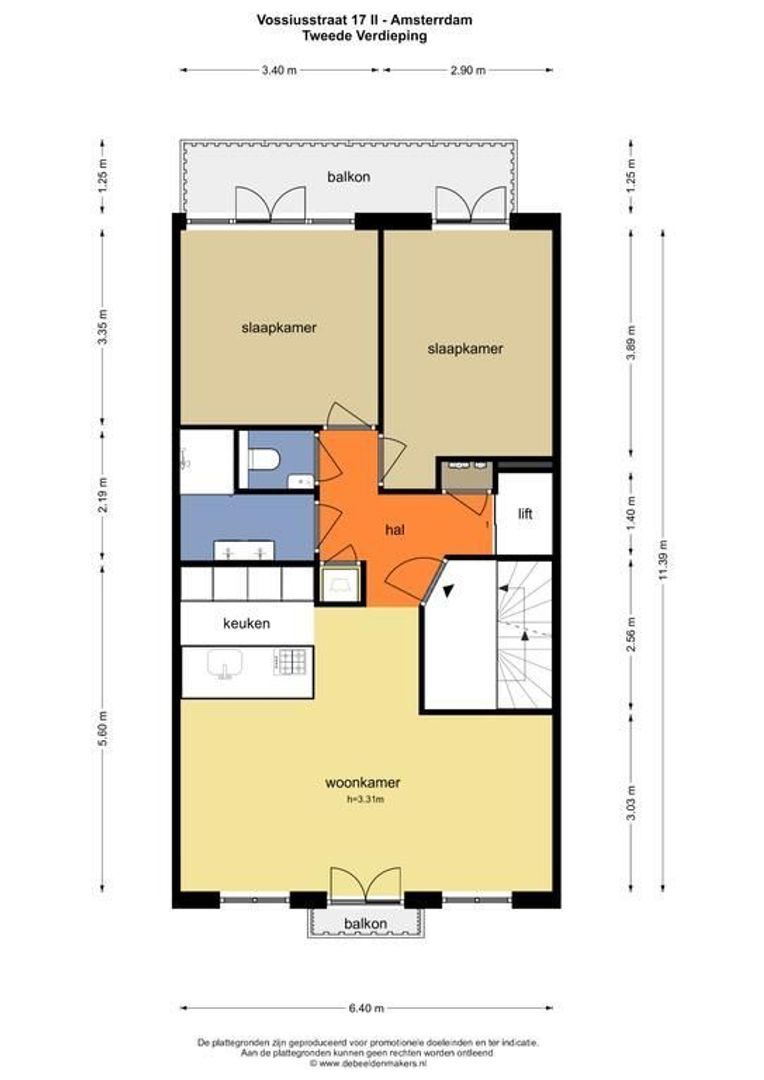 Vossiusstraat 17 C, Amsterdam foto-42 blur