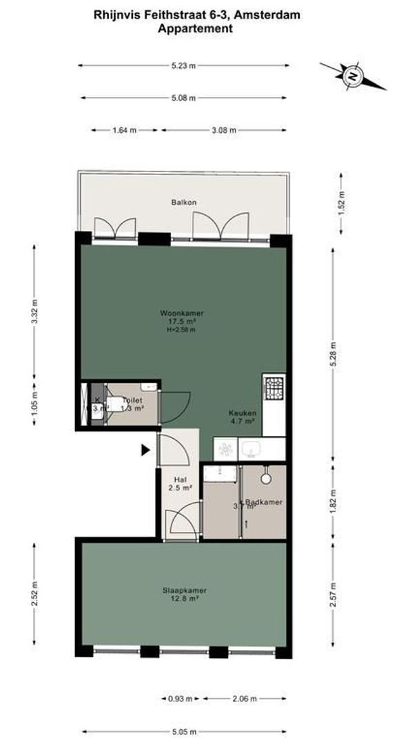 Rhijnvis Feithstraat 6 3, Amsterdam foto-25 blur