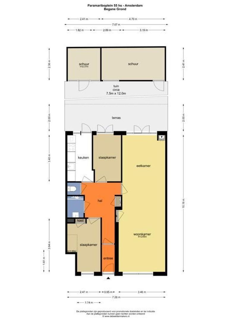 Paramariboplein 55, Amsterdam foto-48 blur