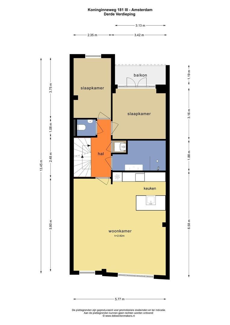 Koninginneweg 181 3, Amsterdam foto-21 blur