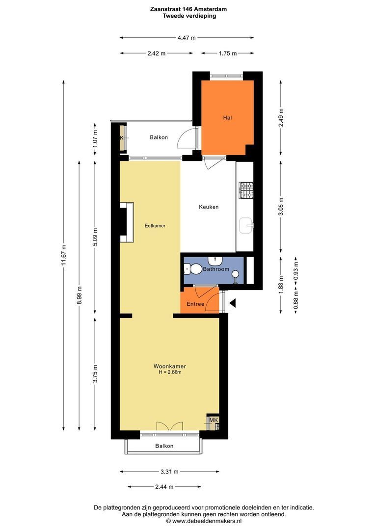 Zaanstraat 146, Amsterdam foto-35 blur