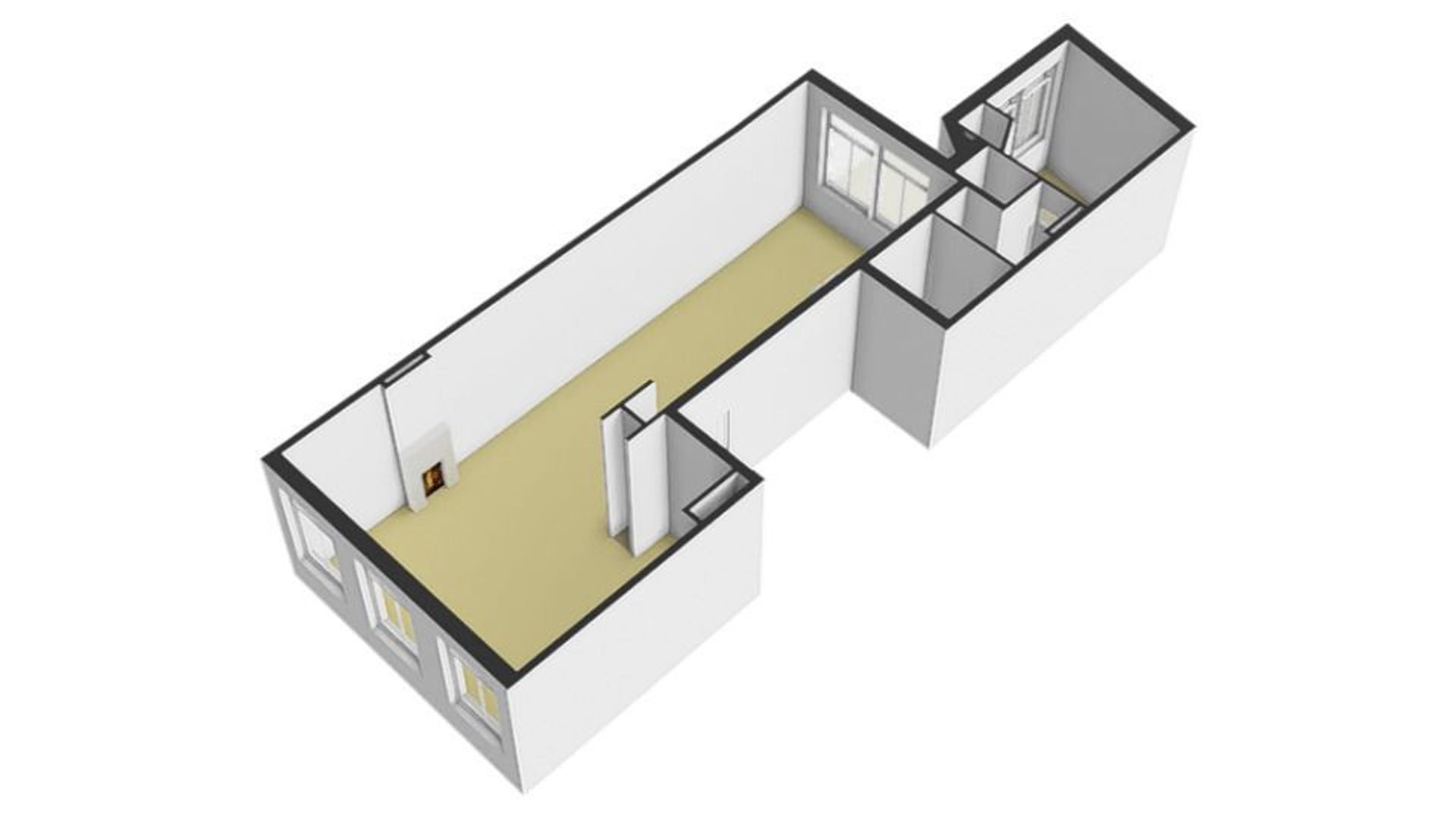 Binnenkant 49 C, Amsterdam foto-33 blur