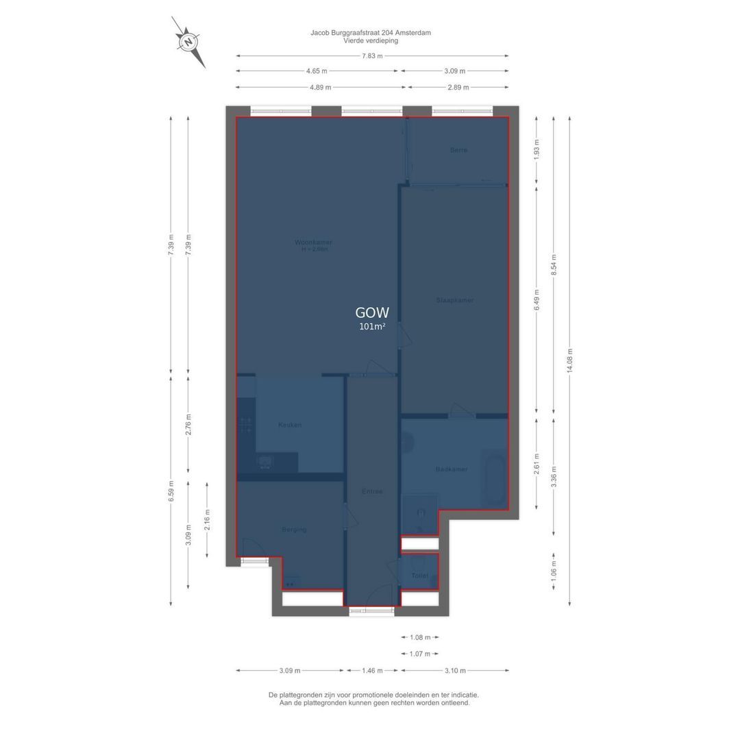Jacob Burggraafstraat 204, Amsterdam foto-38 blur
