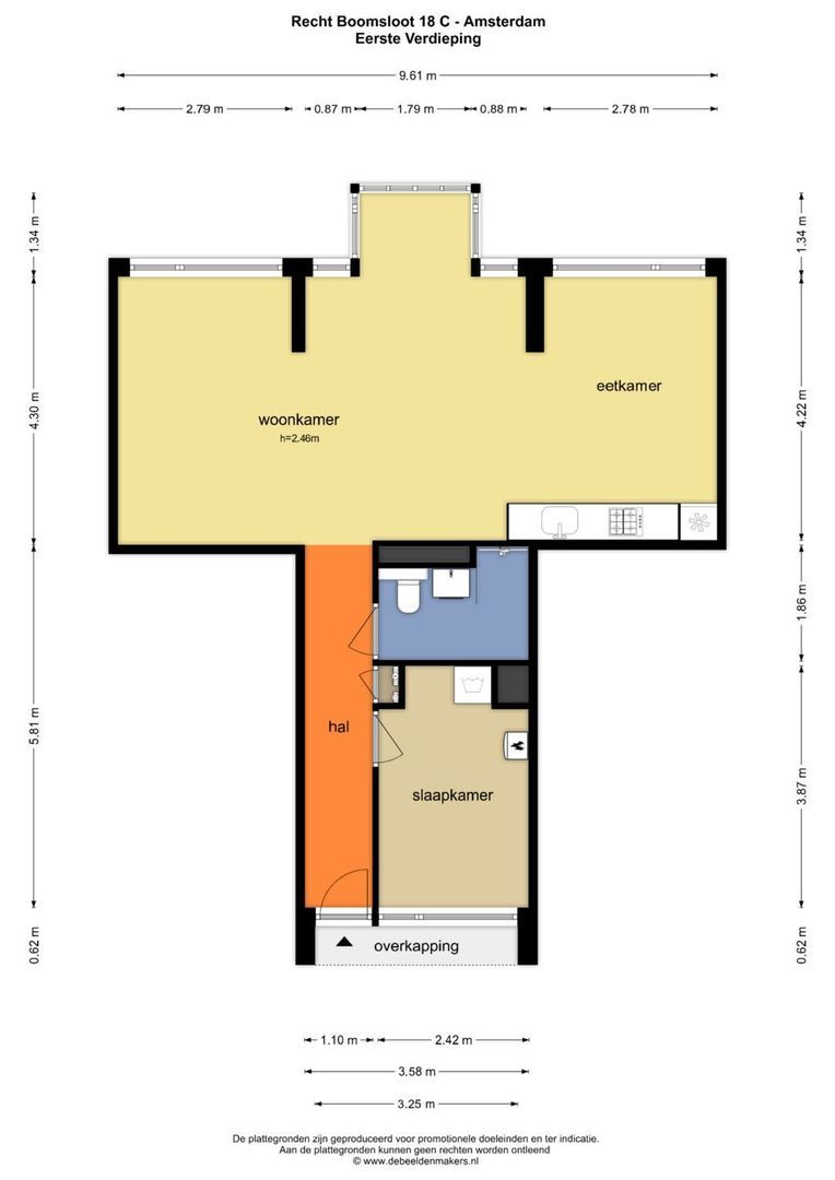 Recht Boomssloot 18 C, Amsterdam foto-48 blur