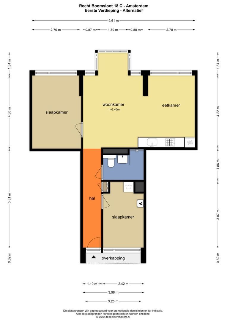 Recht Boomssloot 18 C, Amsterdam foto-51 blur