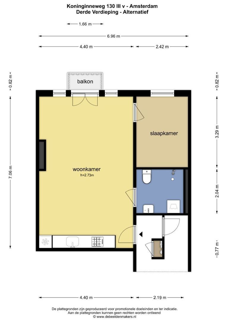 Koninginneweg 130 3V, Amsterdam foto-34 blur