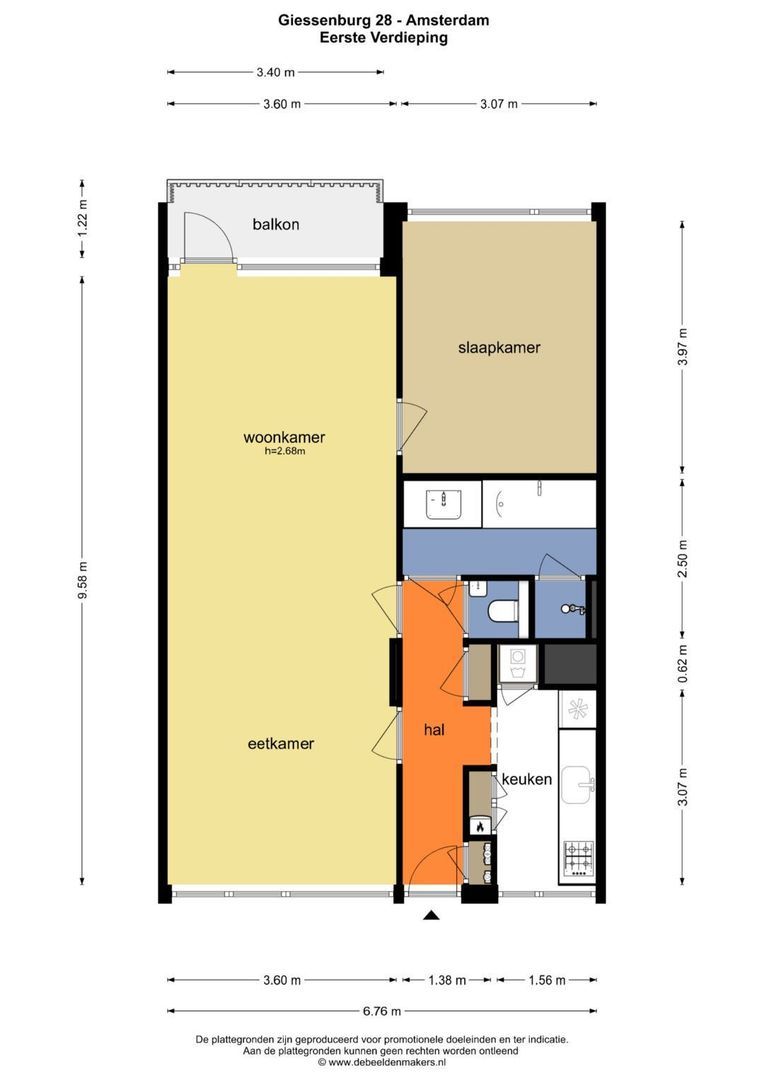 Giessenburg 28, Amsterdam foto-41 blur