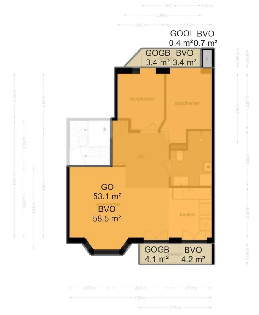 Geuzenstraat 78 1, Amsterdam foto-20 blur