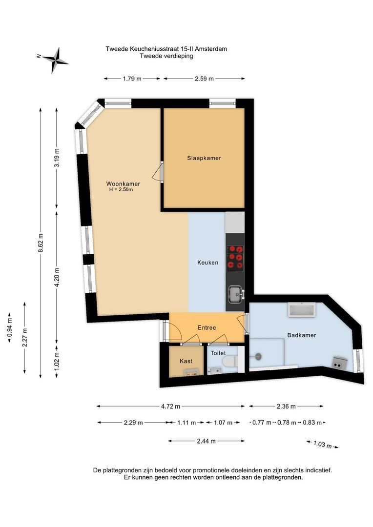 Tweede Keucheniusstraat 15 2, Amsterdam foto-25 blur