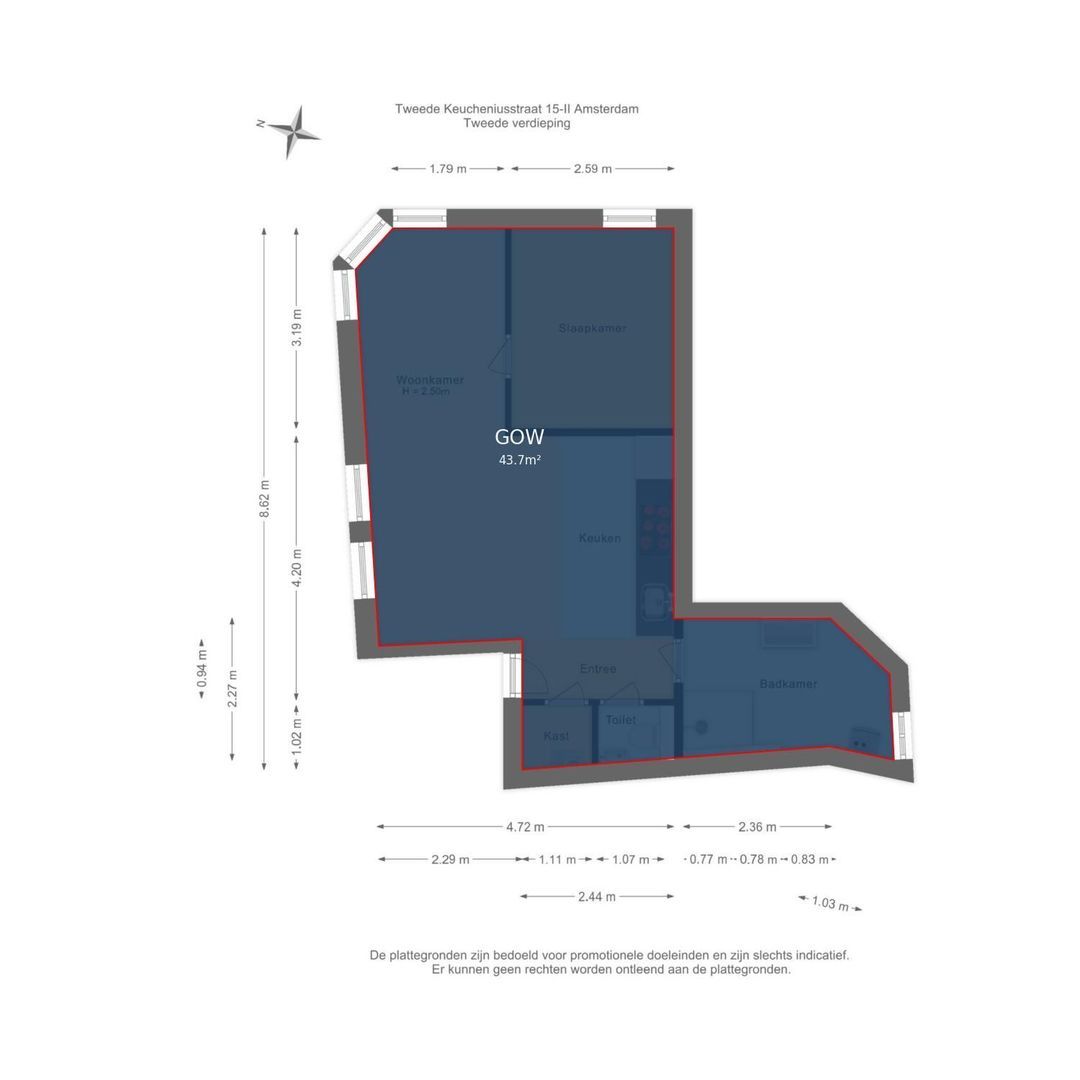 Tweede Keucheniusstraat 15 2, Amsterdam foto-27 blur