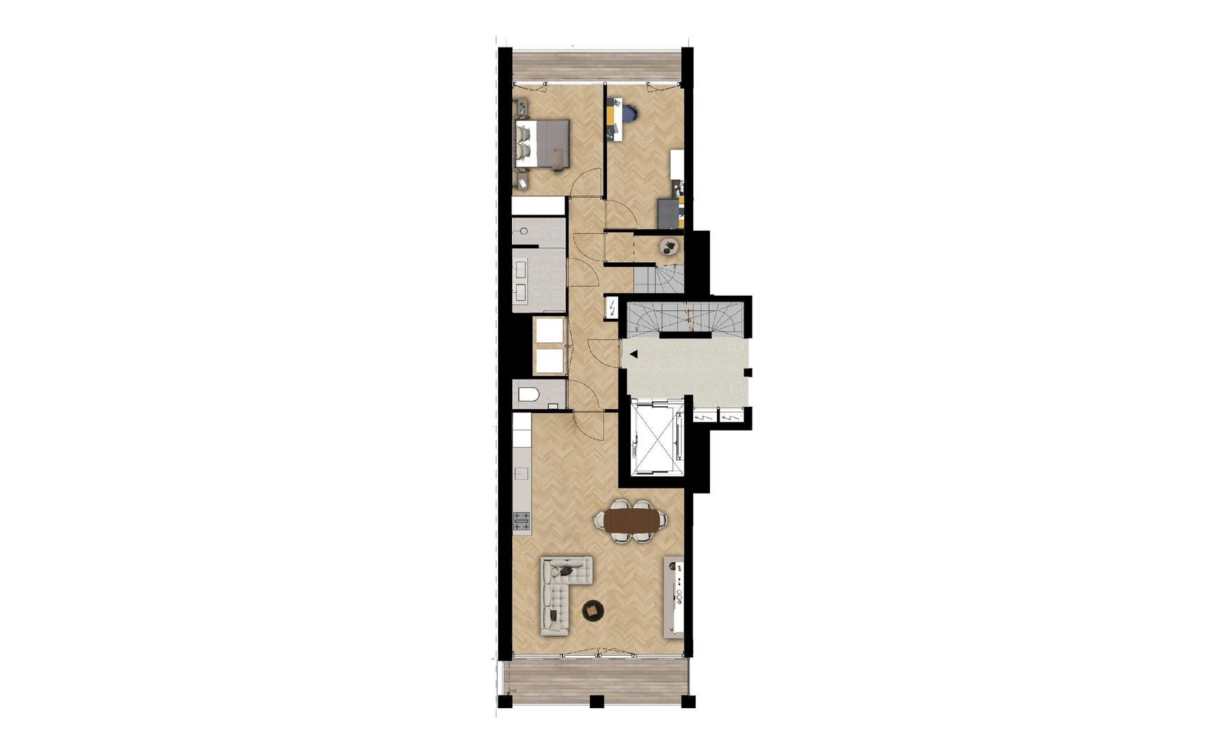 Zeeburgerpad 45 N plattegrond-12