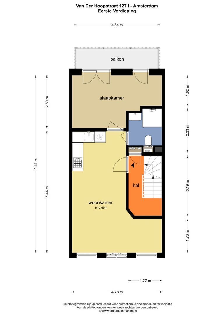 Van der Hoopstraat 127 1, Amsterdam foto-22 blur