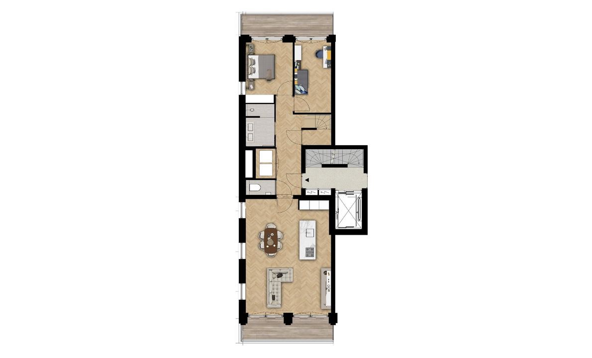 Zeeburgerpad 46 H, Amsterdam plattegrond-13