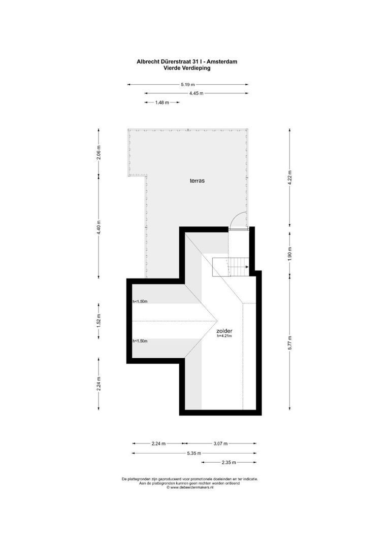 Albrecht Dürerstraat 31 1, Amsterdam foto-41 blur