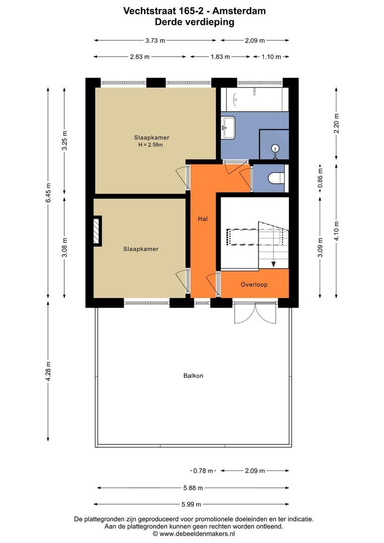 Vechtstraat 165 H, Amsterdam foto-26 blur