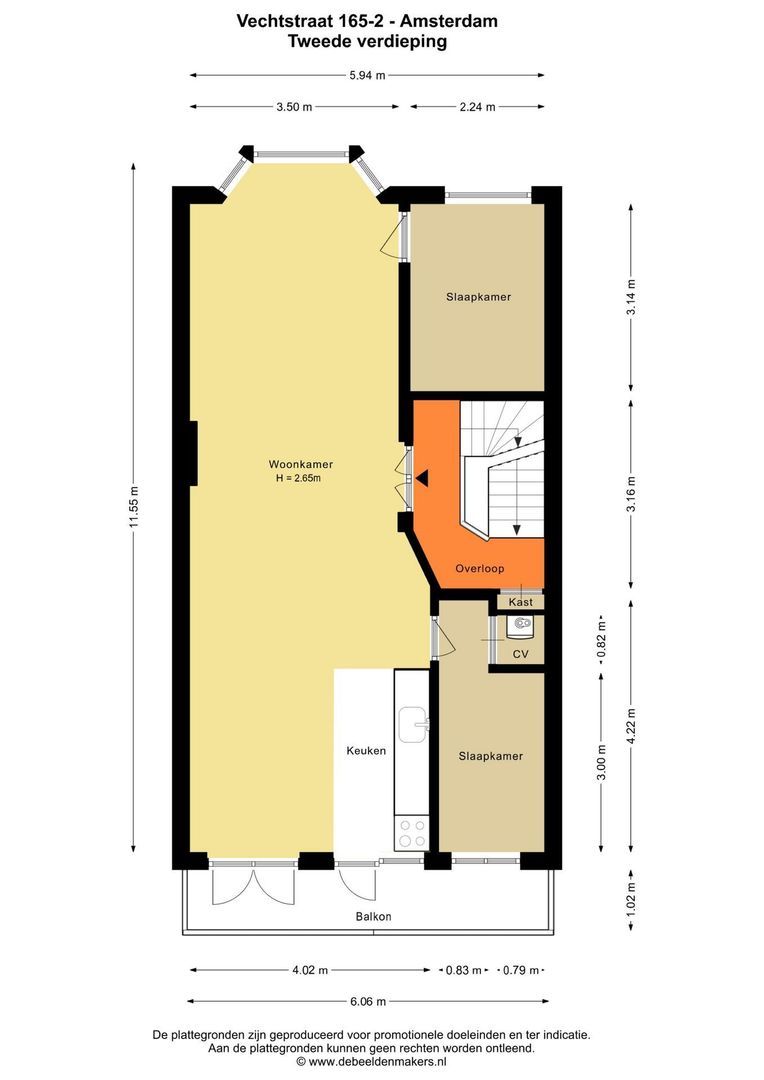 Vechtstraat 165 H, Amsterdam foto-23 blur