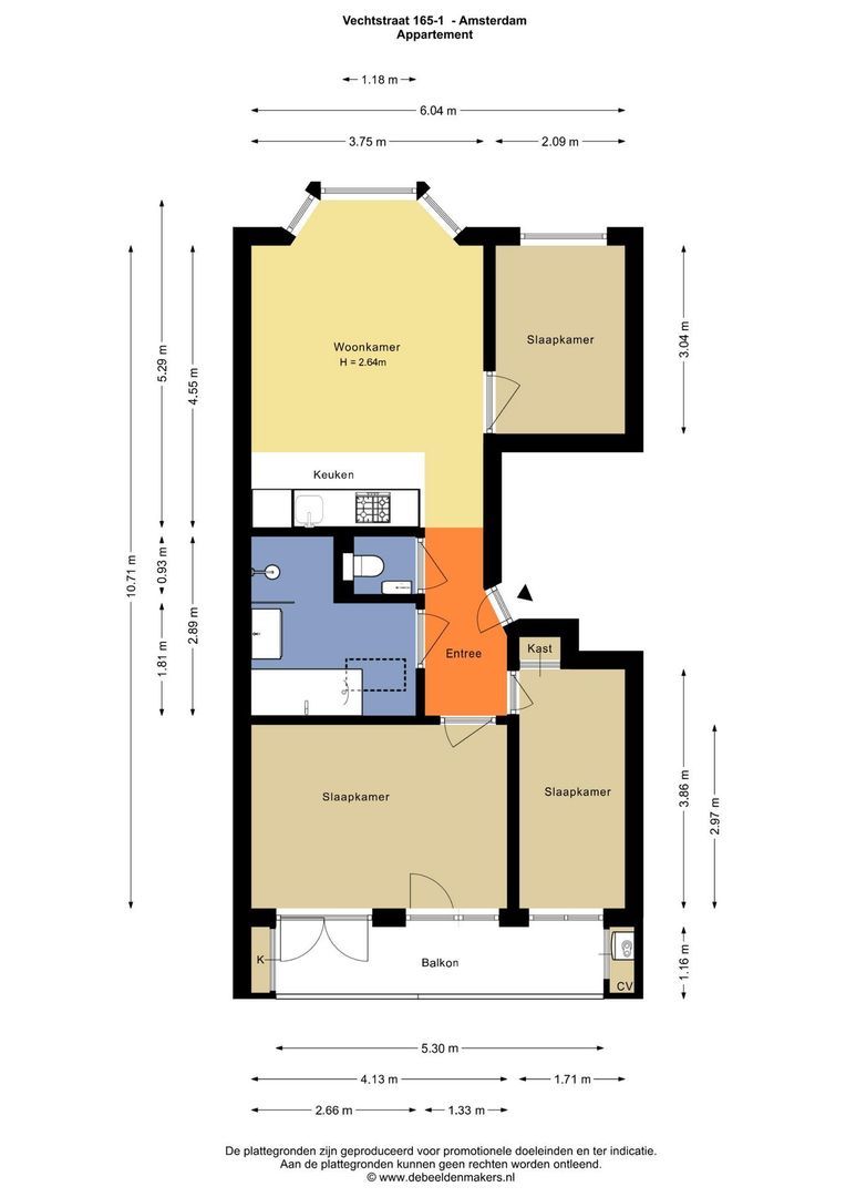 Vechtstraat 165 H, Amsterdam foto-45 blur