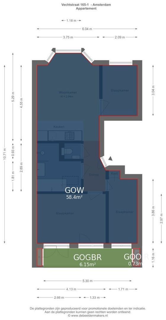 Vechtstraat 165 H, Amsterdam foto-47 blur