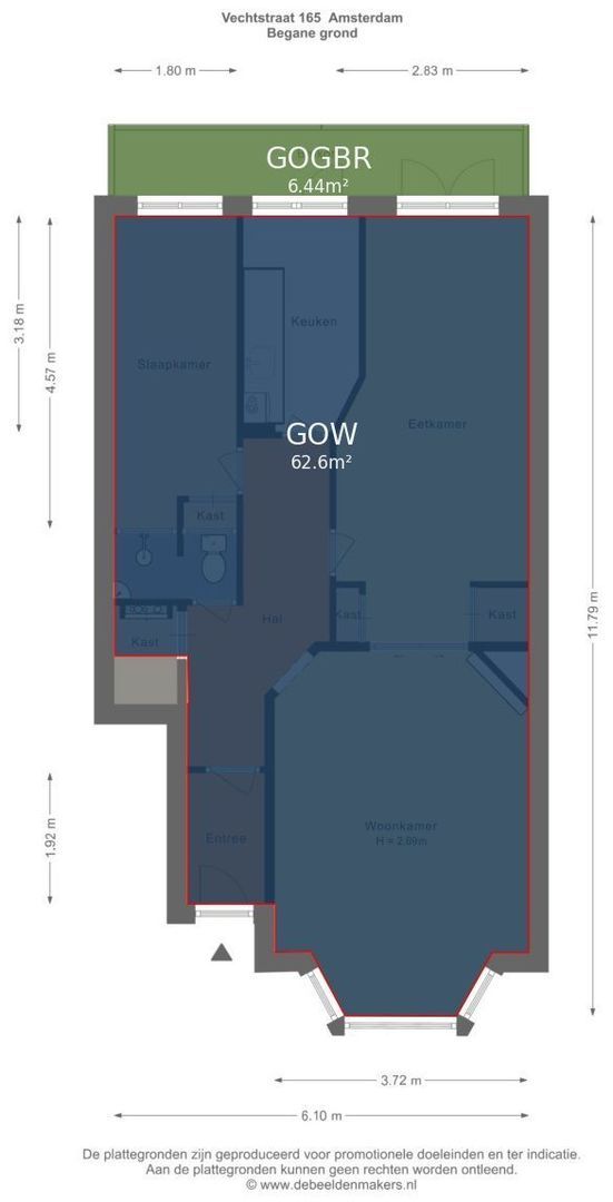 Vechtstraat 165 H, Amsterdam foto-68 blur