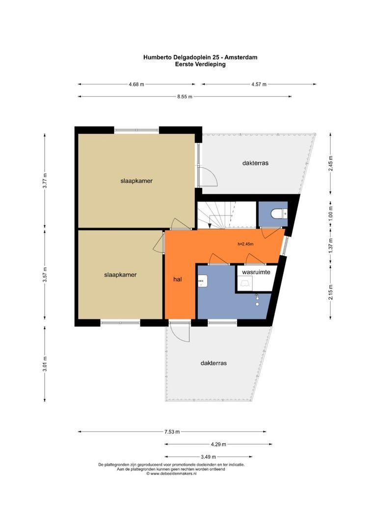 Humberto Delgadoplein 25, Amsterdam foto-57 blur