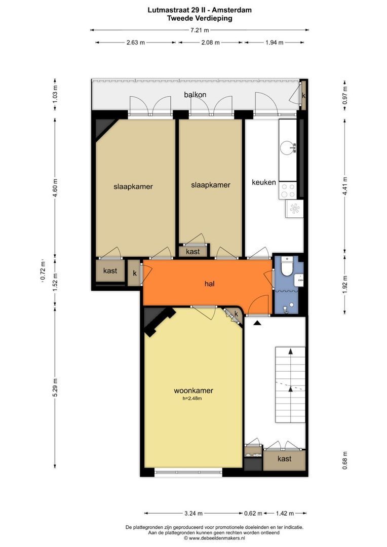 Lutmastraat 29 2, Amsterdam foto-34 blur