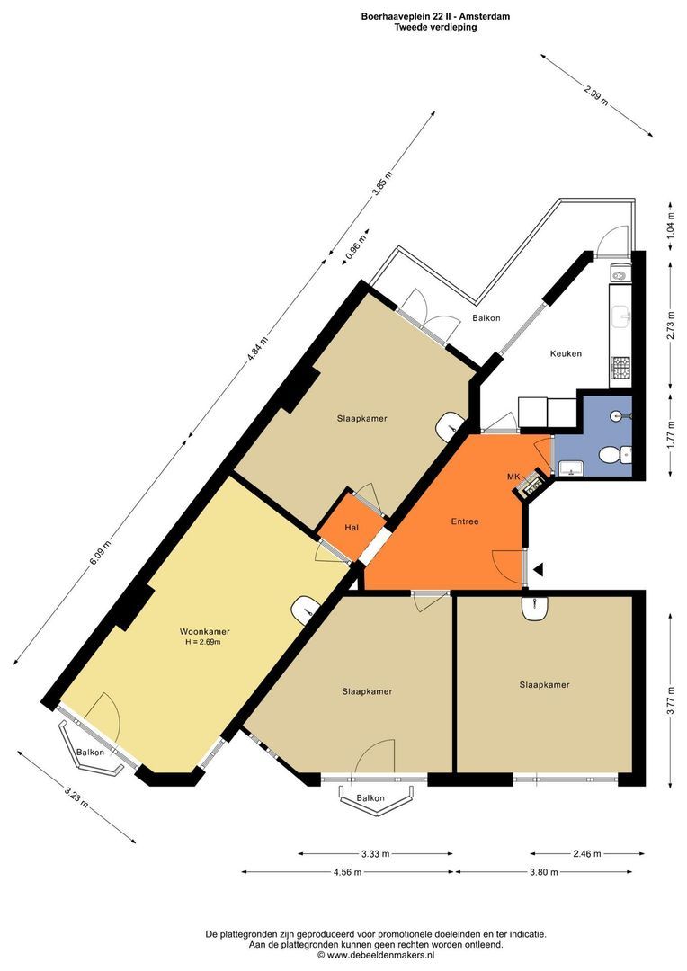 Boerhaaveplein 22 2, Amsterdam foto-29 blur