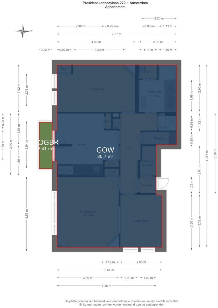 President Kennedylaan 272 1, Amsterdam foto-38 blur