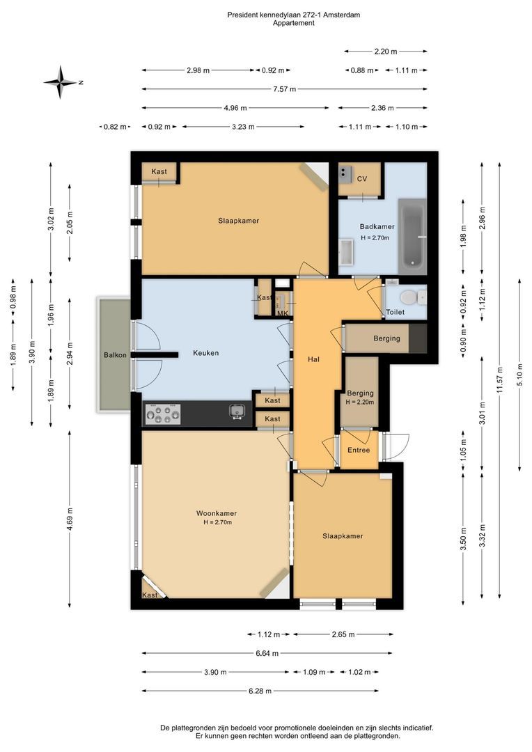 President Kennedylaan 272 1, Amsterdam foto-36 blur