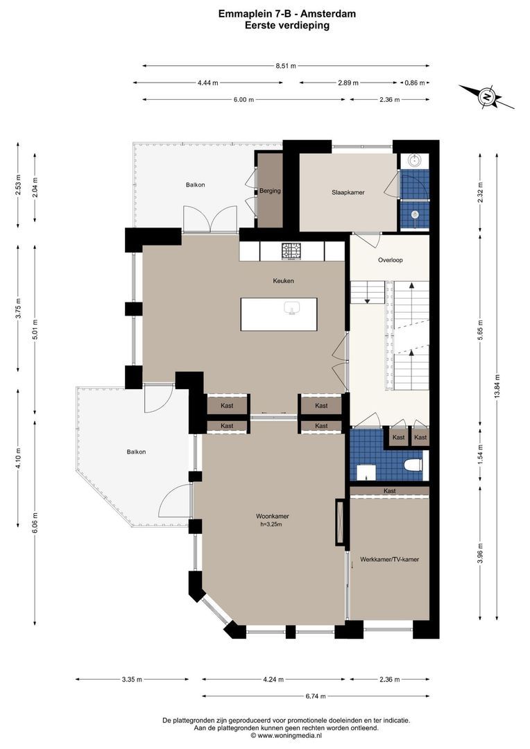 Emmaplein 7 B, Amsterdam foto-83 blur