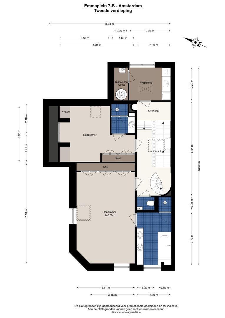 Emmaplein 7 B, Amsterdam foto-86 blur