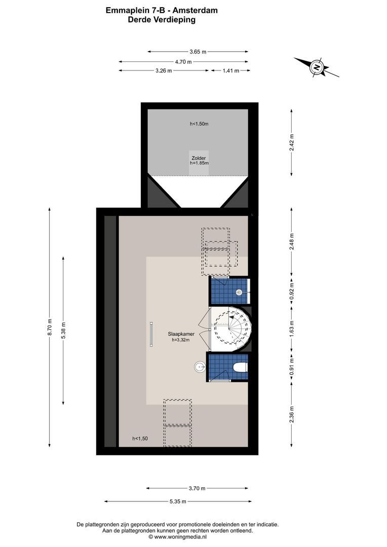 Emmaplein 7 B, Amsterdam foto-89 blur