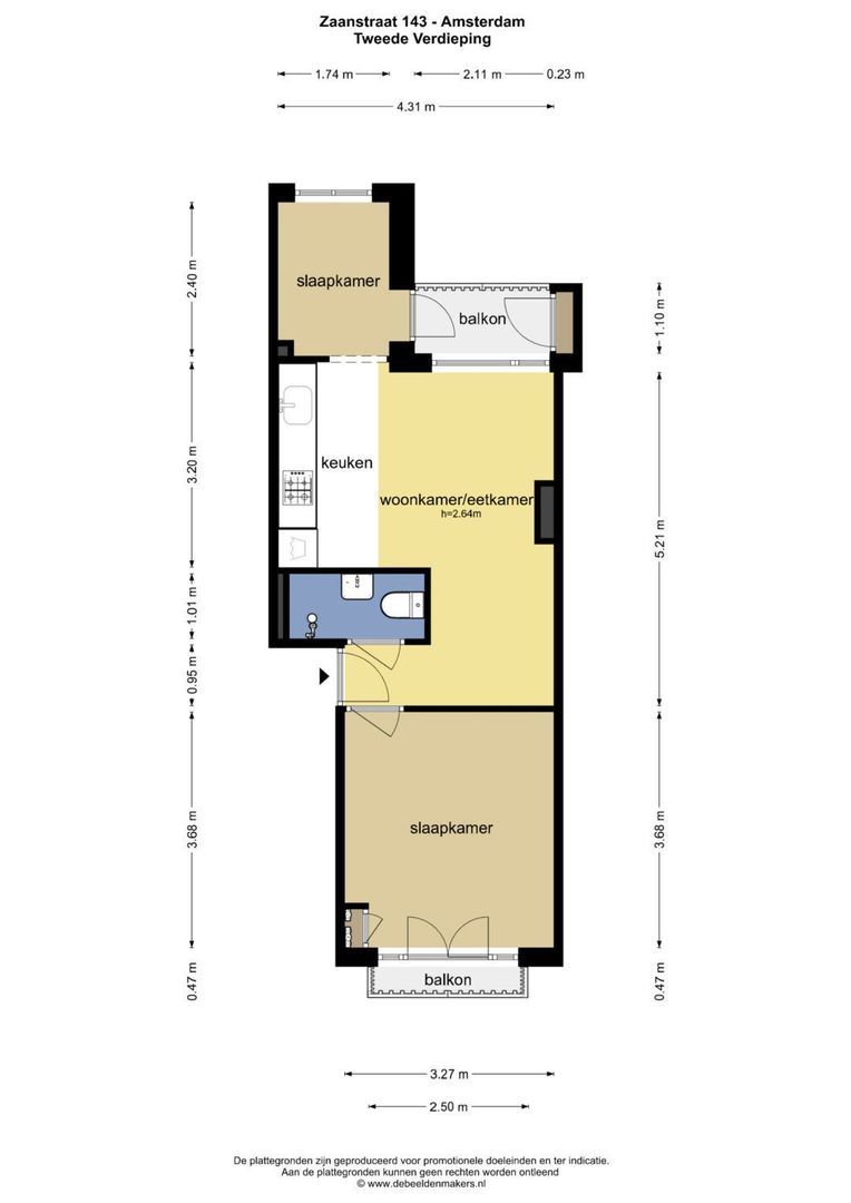 Zaanstraat 143, Amsterdam foto-25 blur