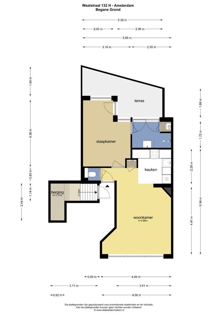 Waalstraat 132 H, Amsterdam foto-21 blur