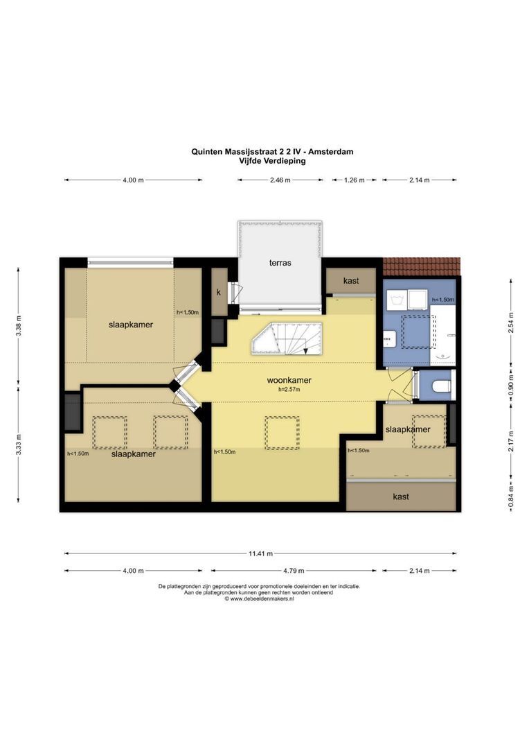 Quinten Massijsstraat 2 4, Amsterdam foto-59 blur